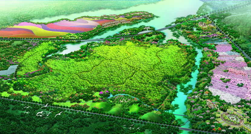 武汉·藏龙枫彩生态园旅游总体规划