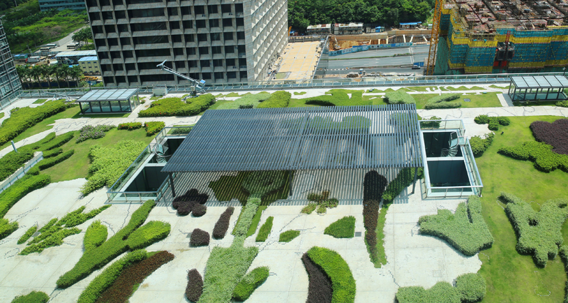 深圳·证劵交易所营运中心园林景观